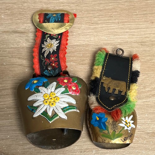 Vintage swiss cow - swiss, hand