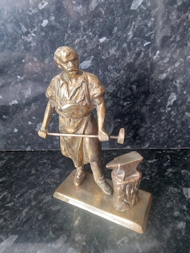 Vintage solid brass - vintage, blacksmith