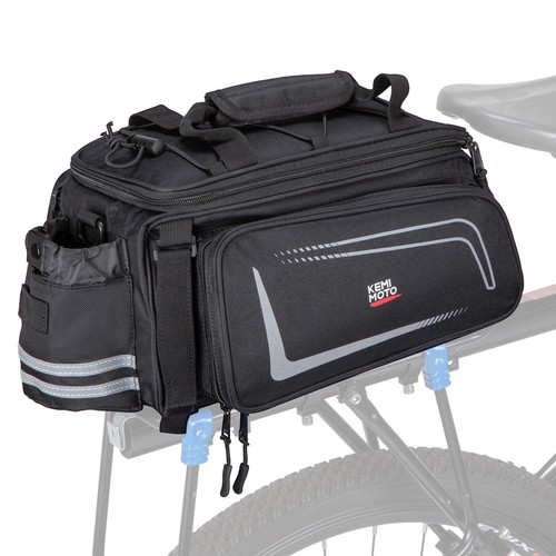 15l bike rear rack bag - rear,
