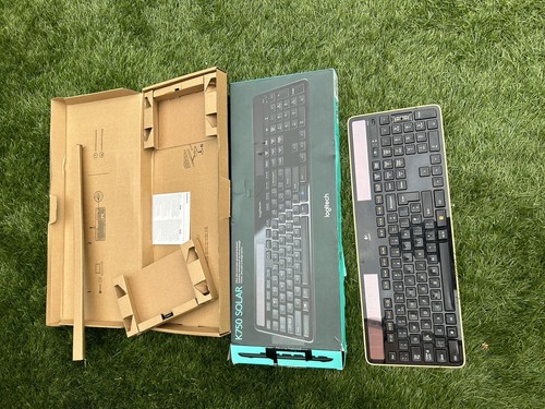 Wireless solar keyboard black - solar,
