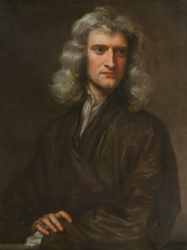 Portrait sir isaac newton - isaac,