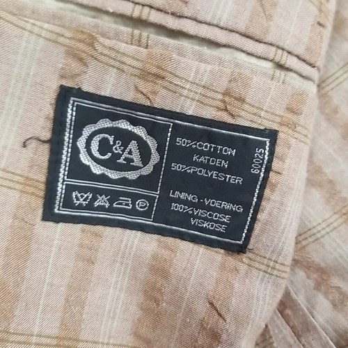 Men beige cotton blend - men's,