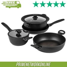Prestige Non-Stick Aluminium 4 Piece Nesting Cookware Set 100 % ORIGINAL ⭐⭐⭐⭐⭐