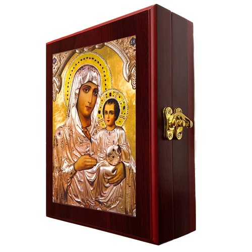 Virgin jerusalem icon box - jerusalem,