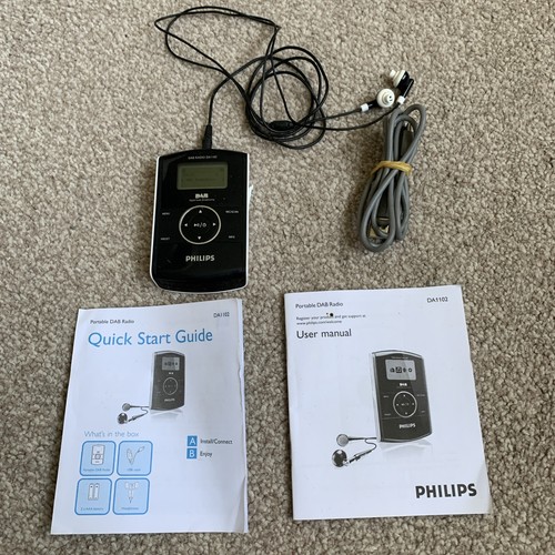 Philips da1102 portable dab - da1102,