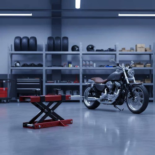 Motorcycle lift table - motorcycle,