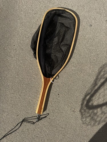 Vintage wood fly fishing trout - vintage,