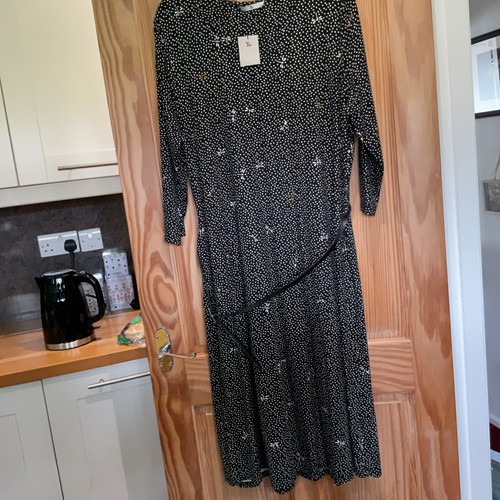 Sainsburys black dress size - tu,