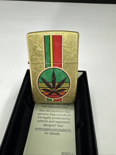 Zippo retro rasta cannabis - zippo,