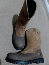 Mens TIMBERLAND PRO Rigmaster Steel Toe Waterproof Boots  size 9W  NEW