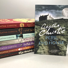 Agatha Christie 8 Paperback Book Bundle