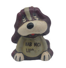 Vintage Wax Basset Hound