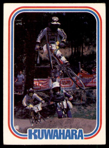 1984 donruss bmx deric - donruss,