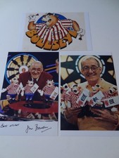 JIM BOWEN BULLSEYE TV SIGNED