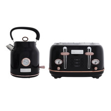 Black & Rose Gold Kettle and