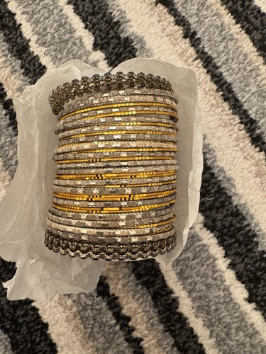 Silver gold and grey - and,