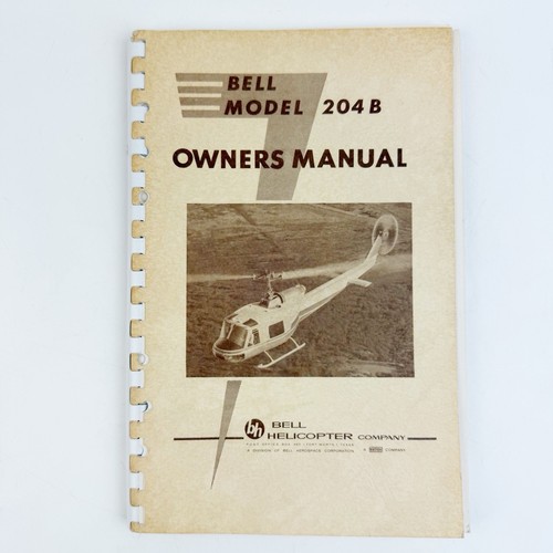 Vintage bell helicopter 204b - vintage,