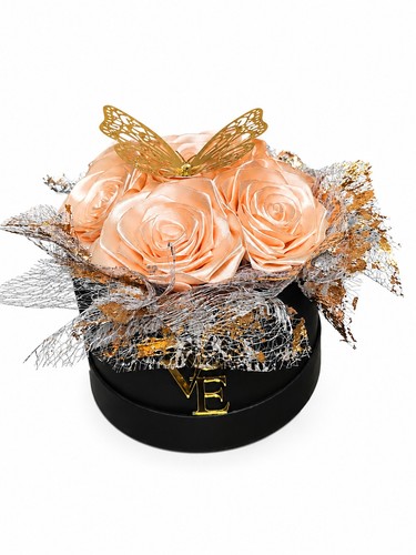 Forever ribbon silk roses - ribbon,