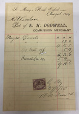 A H DODWELL OXFORD COMMISSION