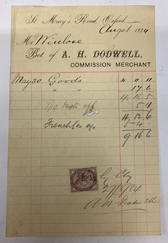Dodwell oxford commission - dodwell,
