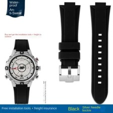 Rubber Watch Band Fit For