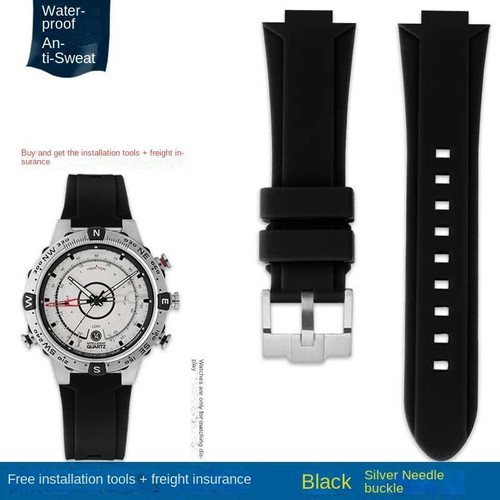 Rubber watch band - rubber,