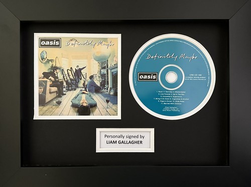 Liam gallagher signed cover - liam, cd