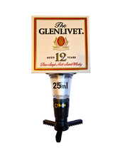 Official Glenlivet 25ml Scotch Whisky Optic  BNIP