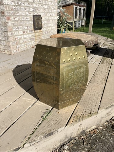 Vintage solid brass chinese - vintage,