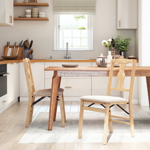 Pack folding dining chairs - folding,