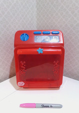 Red kids dishwasher washing