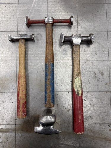 Panel beating set - set, planishing
