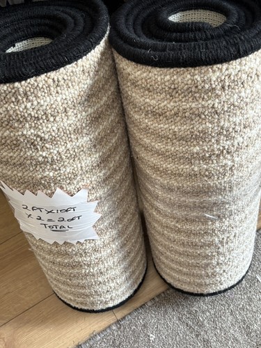 Chunky wool berber - wool, stair