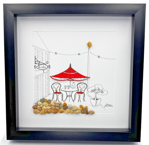 Pebble art picture - pebble,