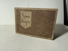 Antique 1916 Photo Album WW1