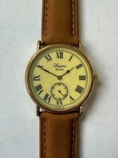 Longines Charleston Quartz brand new strap and battery fitted, with Original box