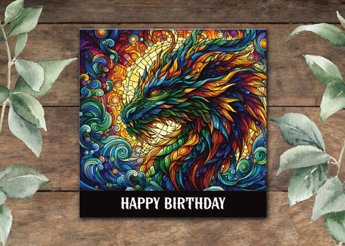 Dra 007 gothic dragon - gothic, birthday