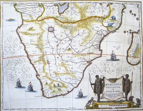 Southern africa large map - southern,