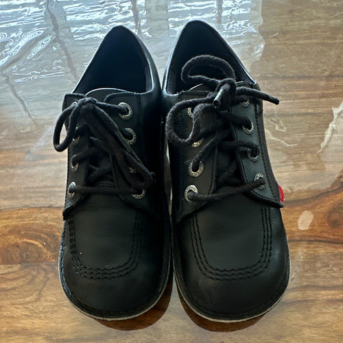Kickers unisex black leather - kickers,