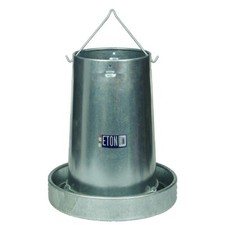 20kg galvanised poultry feeder - 20kg,