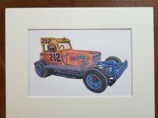 brisca f1 stock car  print of