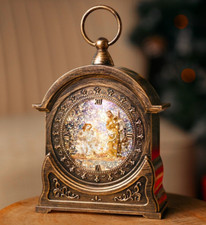 Christmas Nativity Scene Snow