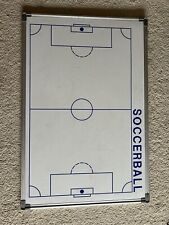Soccerball Large Whiteboard 24” Height 40” Width Large Pitch Marked Board White 