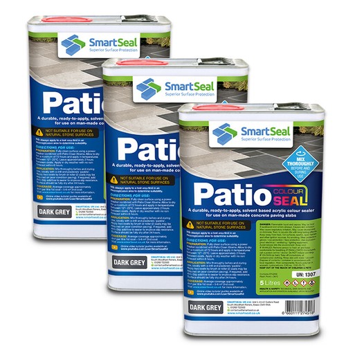 Patio coloured sealant paints - patio,
