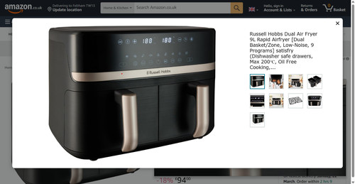 Russell hobbs dual air - russell,
