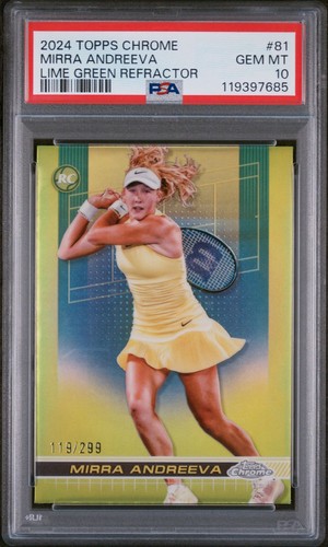 2024 topps chrome tennis - 2024,