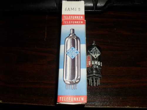 Telefunken 6am6s valve - telefunken,