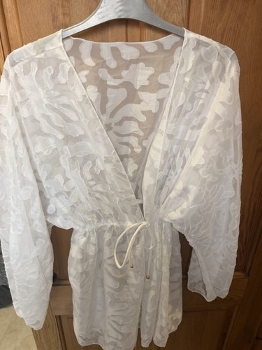 Shein white sheer - white,