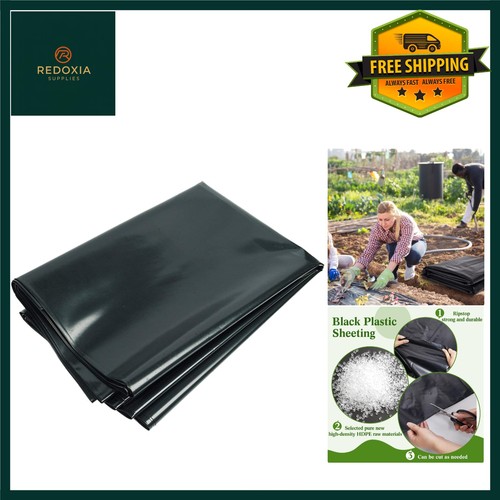 Heavy duty black - black, polythene