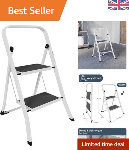 Folding step ladder with - 2-step,